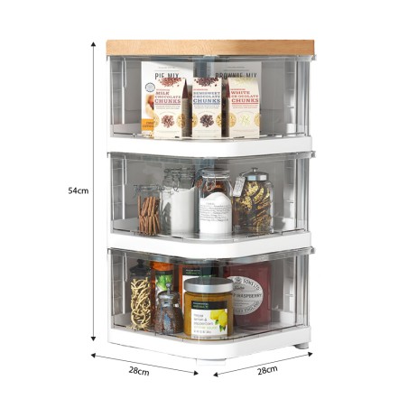 MERRYL Kitchen Corner Cabinet