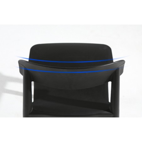 PODRICK Chair, Stackable