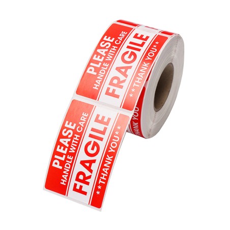 ONES Fragile Label Tape Roll