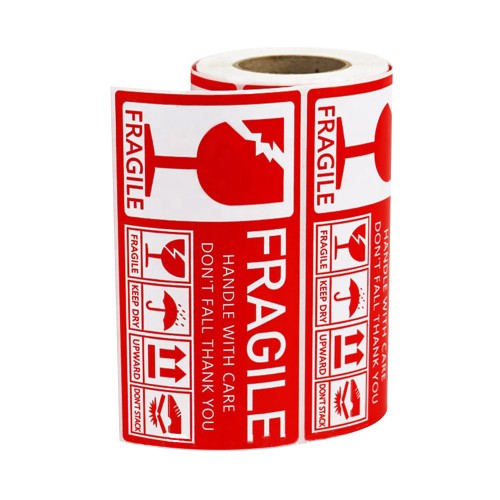 ONES Fragile Label Tape Roll