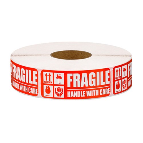 ONES Fragile Label Tape Roll
