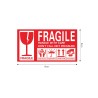 ONES WARNING Fragile Label Sticker - JIJI.SG