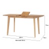 ARTHUR Extendable Dining Table ARTHUR Extendable Dining Table