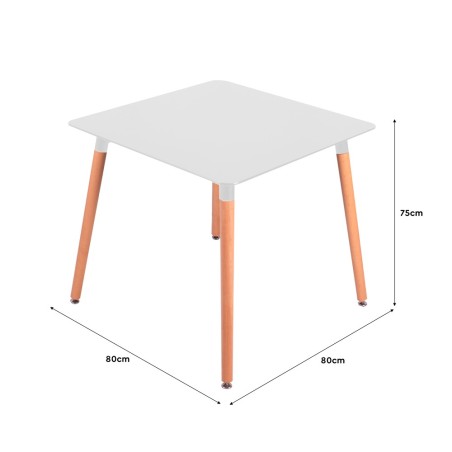 CONRAD/EAMES Table and 4 Chairs