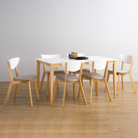 CHARMANT/NAIDA Table and 4 Chairs