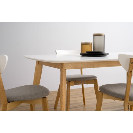AIMON/NAIDA Dining Table and 4 Chairs