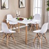 EAMES Table and 4 Chairs - JIJI.SG