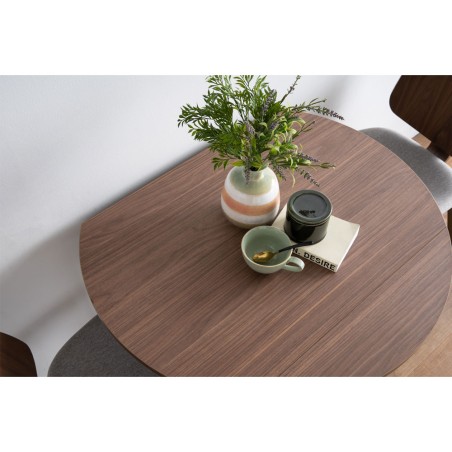 OVED Round Drop-Leaf Dining Table