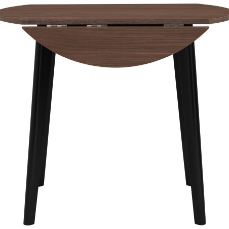 OVED/AVA Round Drop-Leaf Table and 2 Chairs