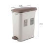 TOBIAS Dual Compartment Dustbin - JIJI.SG