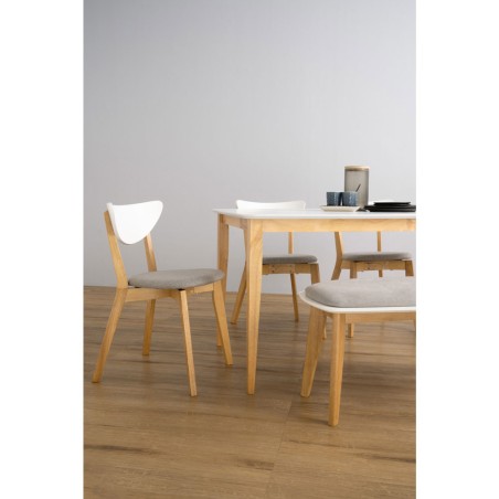 CHARMANT/NAIDA/ARTHUR Table with 2 Chairs and 1 Bench