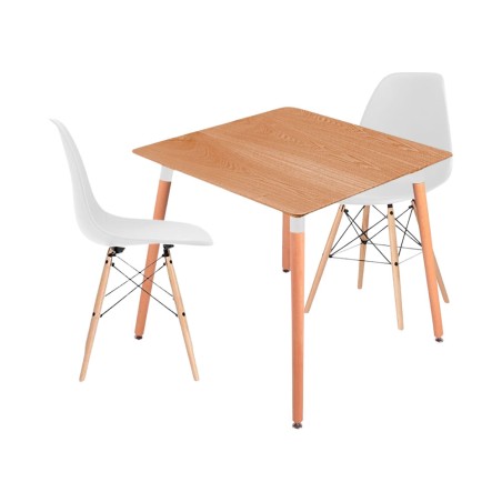 CONRAD/EAMES Table and 2 Chairs