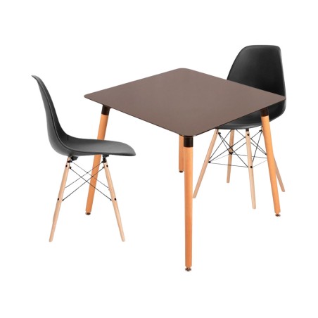 CONRAD/EAMES Table and 2 Chairs