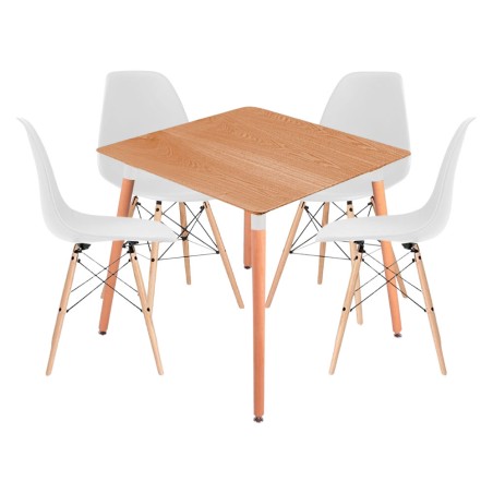 CONRAD/EAMES Table and 4 Chairs