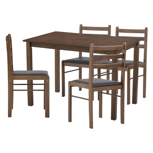 WALD Dining Table and 4 Chairs