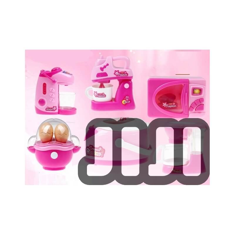 Kids Home Electronic Toy Kitchen 6 In 1 Set