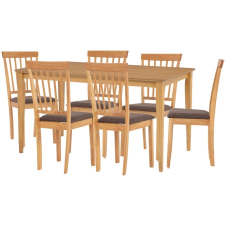 CHARMANT/MYLA Dining Table and 6 Chairs