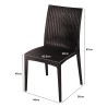 HAMLIM Dining Chair, Outdoor