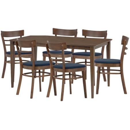 CHARMANT/NAMID Dining Table and 6 Chairs