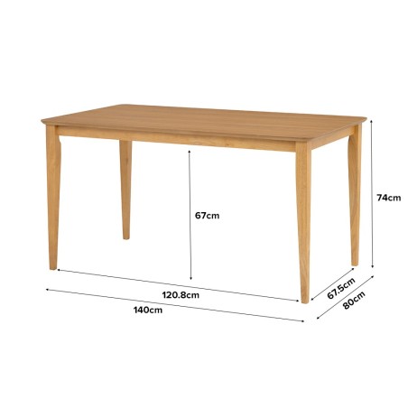 CHARMANT/NAIDA/ARTHUR Table with 2 Chairs and 1 Bench