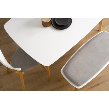 AIMON/NAIDA/ARTHUR Table with 2 Chairs and 1 Bench