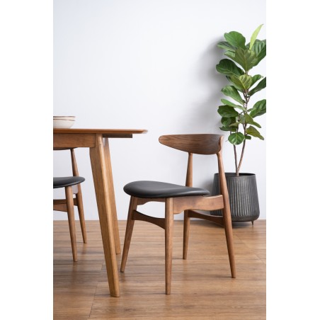 RUNDA/TASHA Round Cafe Table and 2 Chairs