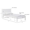 BRANDI Single Bed