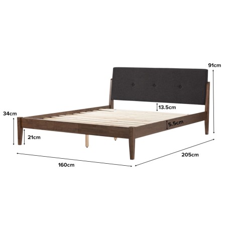 (AS-IS) HECKER Bed Frame