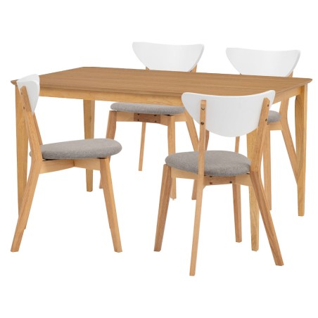 CHARMANT/NAIDA Table and 4 Chairs