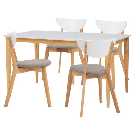 CHARMANT/NAIDA Table and 4 Chairs