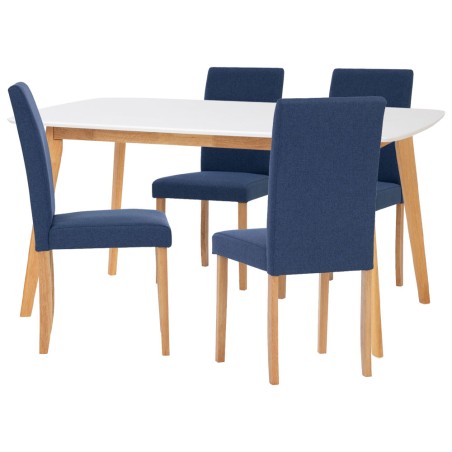 AIMON/LENORE Dining Table and 4 Chairs