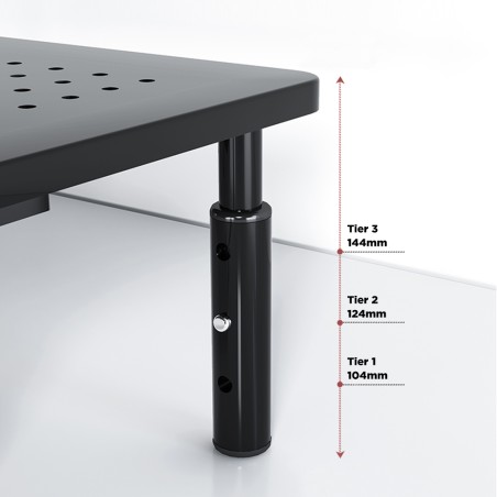 VISIONSWIPE Monitor Riser Metal Platform