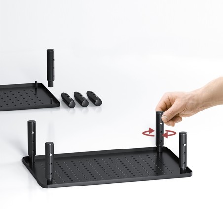 VISIONSWIPE Monitor Riser Metal Platform