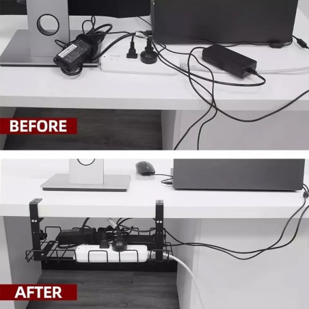 VISIONSWIPE Underdesk Cable Management Tray