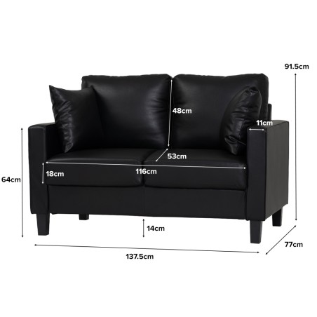 STAREX 2 Seater Sofa