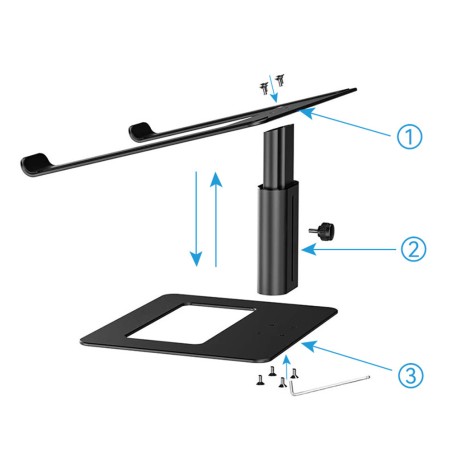 VISIONSWIPE Premium Aluminum Laptop Stand