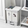 ELIOTT Dual Compartment Dustbin - JIJI.SG