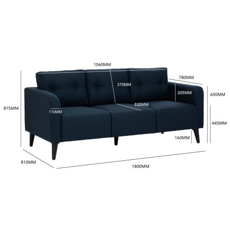 ALTO 3 Seater Sofa