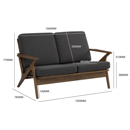 ADAM 2 Seater Sofa