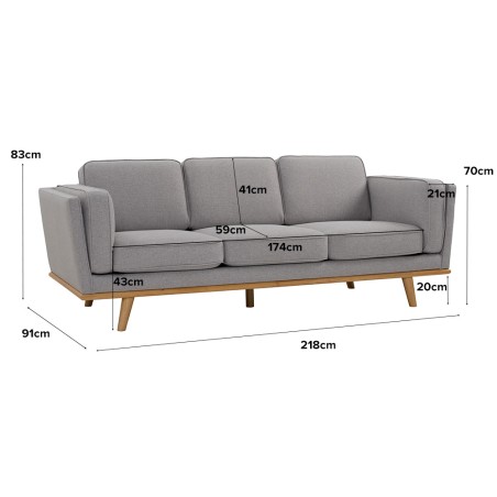 CARLISLE 3 Seater Sofa