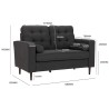 VENTO 2 Seater Sofa - JIJI.SG