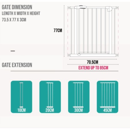 BABYSAFE Safety Gate