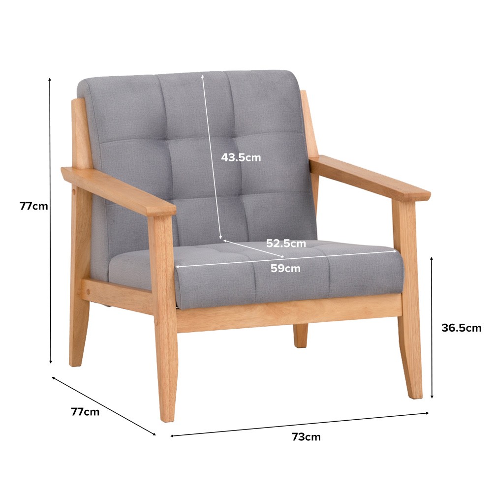 TERENCE Armchair - JIJI.SG