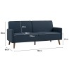 TOMASZ 3 Seater Sofa - JIJI.SG