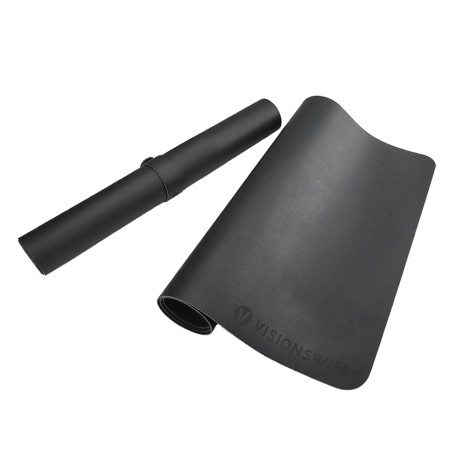 VISIONSWIPE Premium Leather Desk Mouse Pad