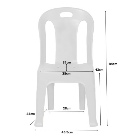 JAN Chair, Stackable