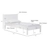 BRANDI/DREAMAX Bed & Mattress Bundle - JIJI.SG