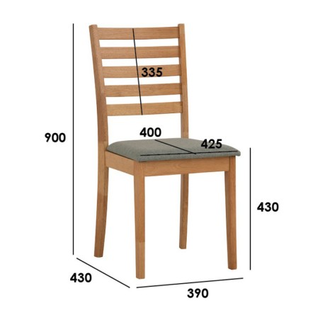 (AS-IS) HAHN Dining Chair