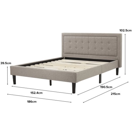 HADY/DREAMAX Bed & Cygnus Mattress Bundle