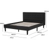 HADY/DREAMAX Bed & Gemini Mattress Bundle - JIJI.SG